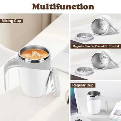 Self Stirring Coffee Cat Mug
